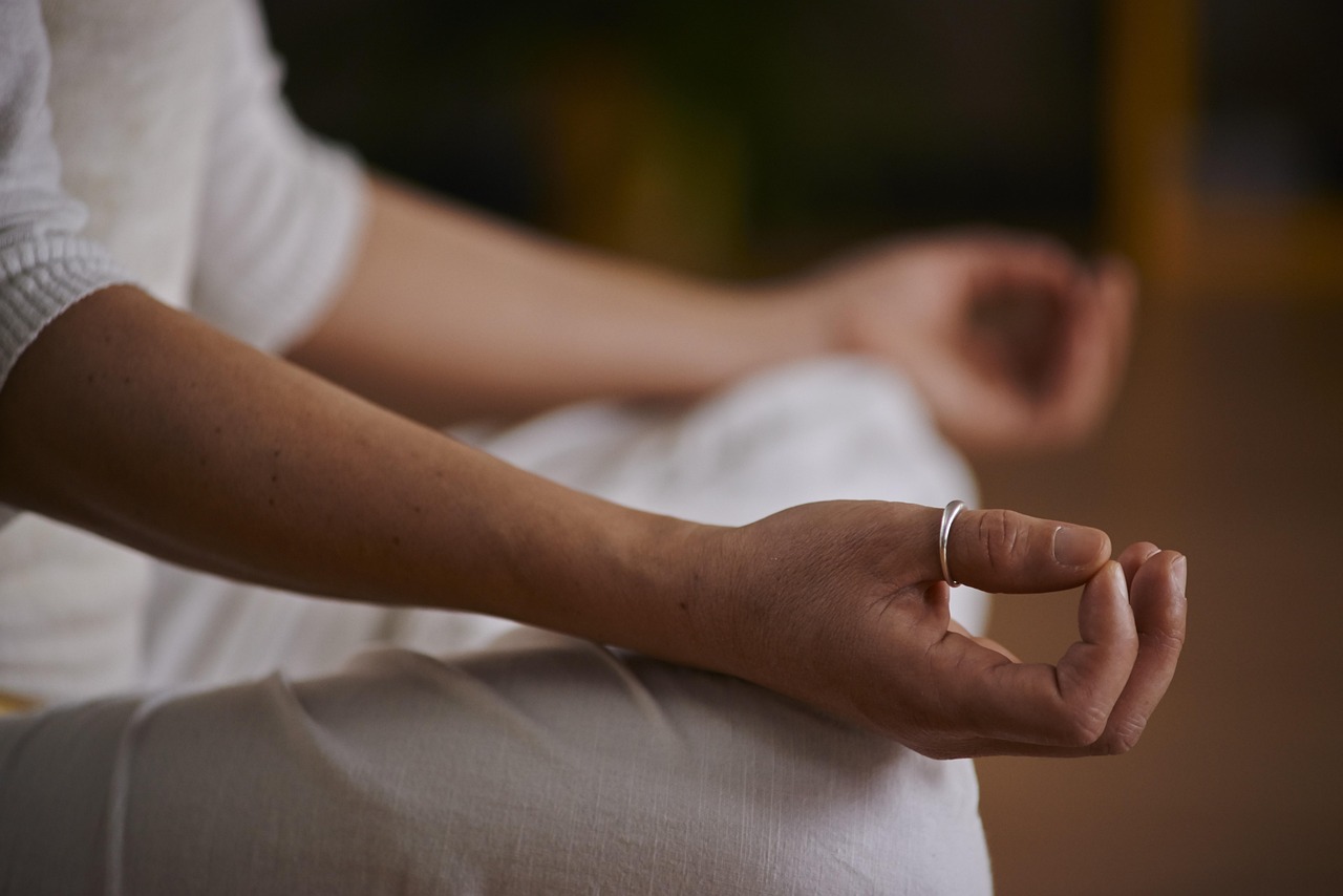 Yoga, meditation, pose — Train to Empower Others as a Professional Health and Wellness Coach